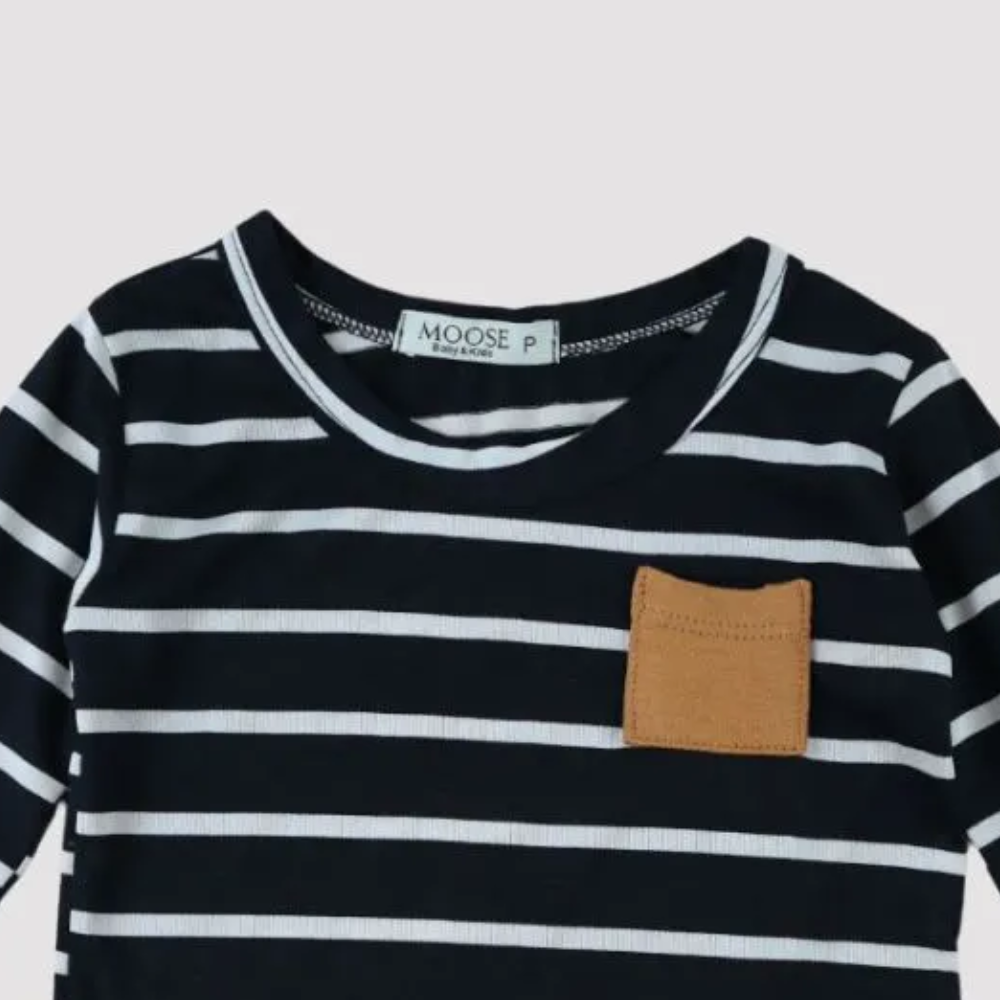 Camisa Bebê Minimalblack Longo