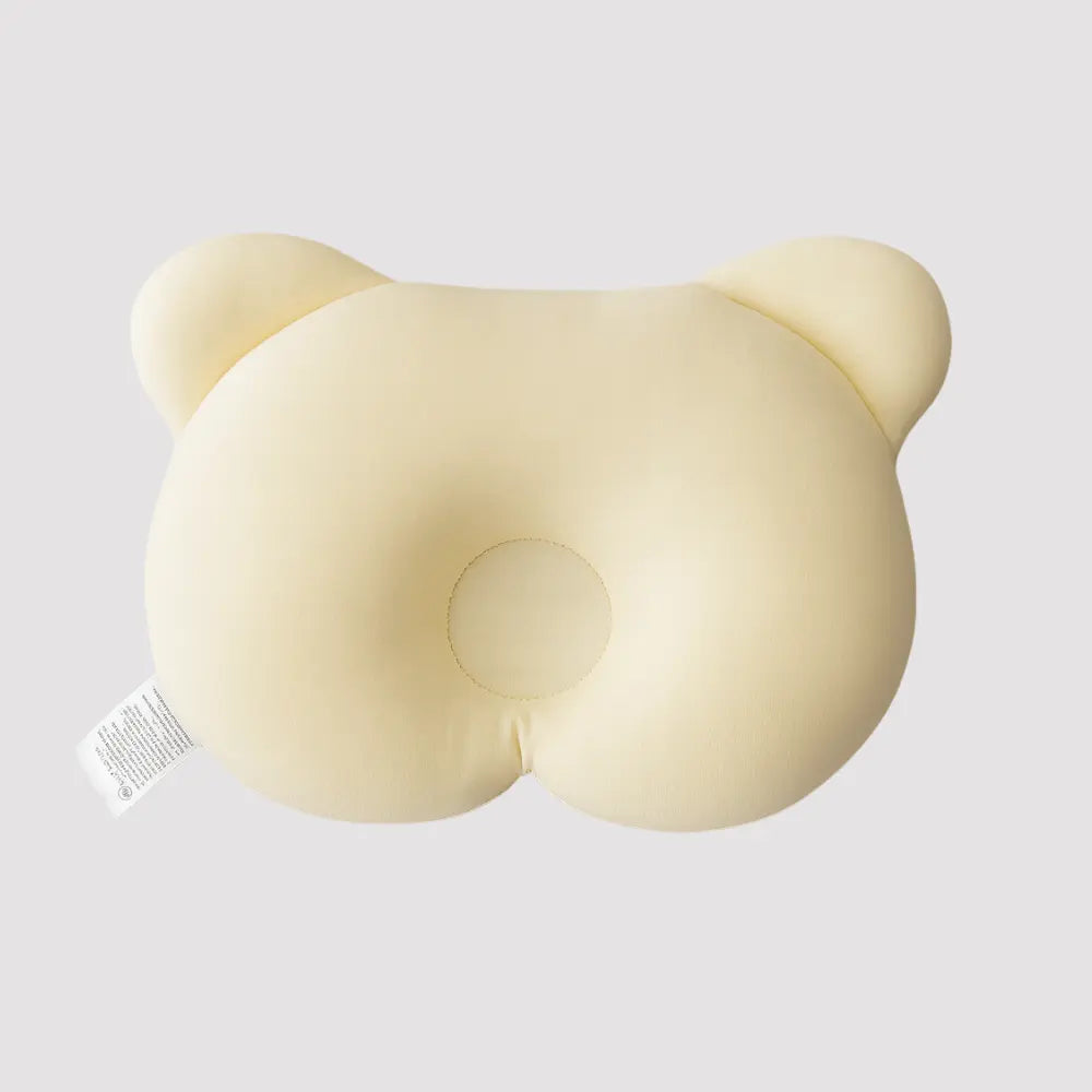 almofada de apoio para cabeça bebê formato bear