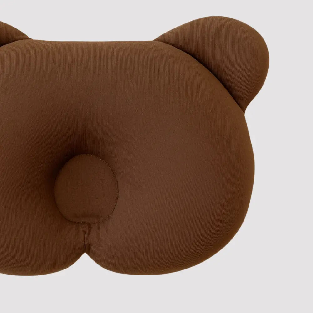 almofada ergonômica para cabeça bebê bear mocha