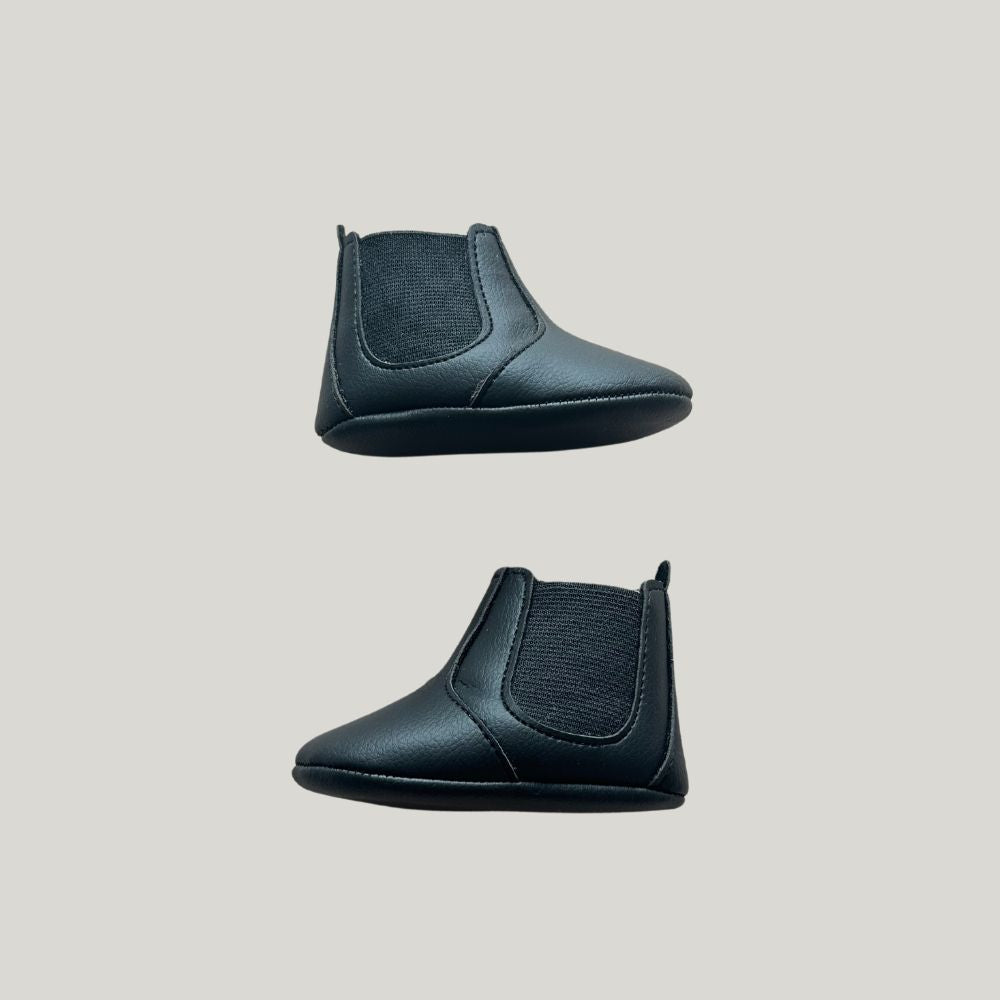 Bota Bebê Vintage Unissex Black