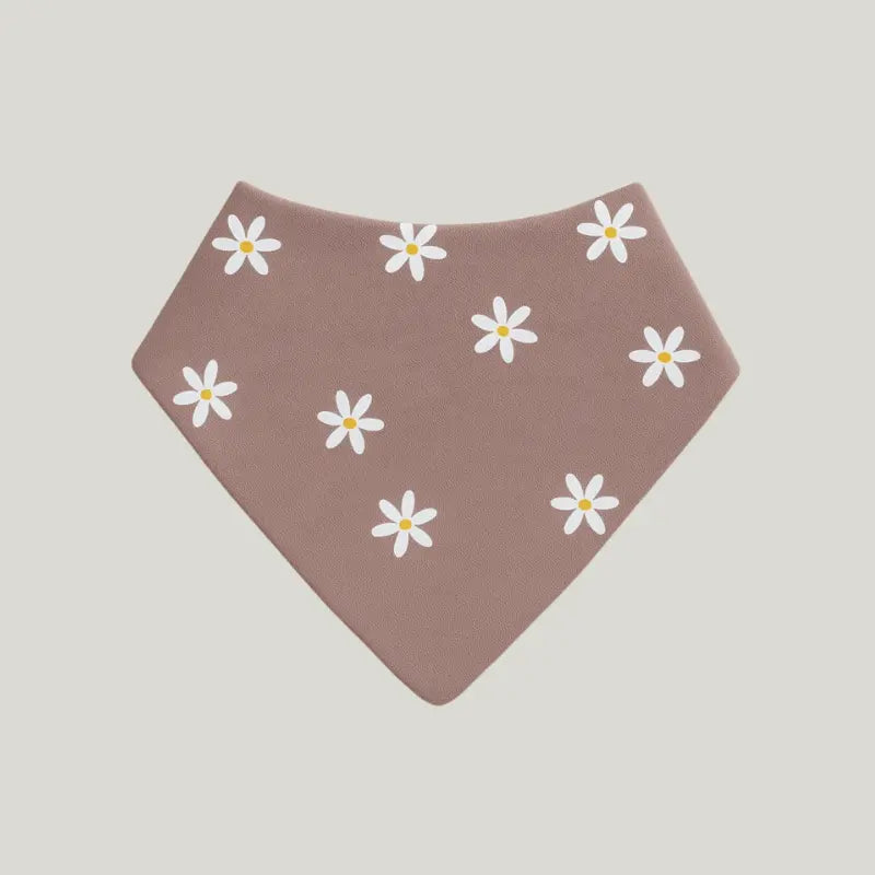babador bebê estampa floral flowers rosa delicado