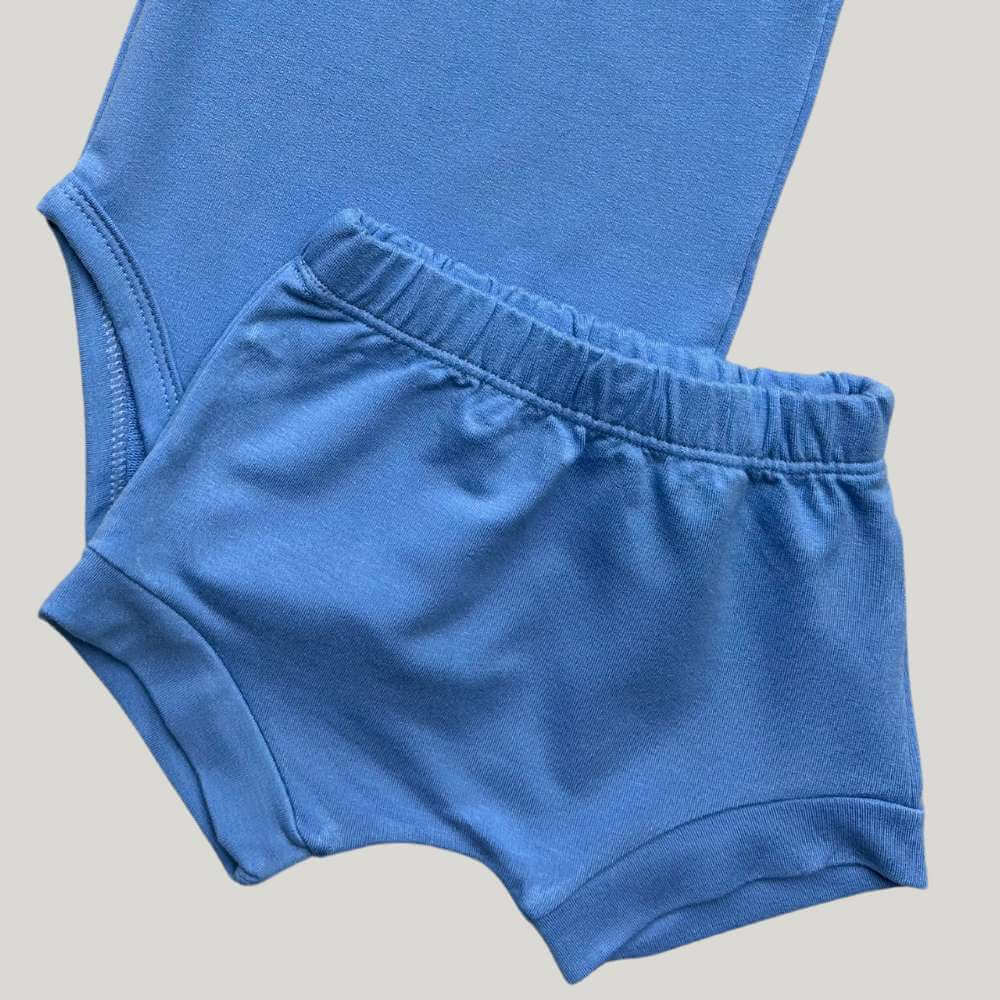 Conjunto Bebe Curto Love Daddy Azul