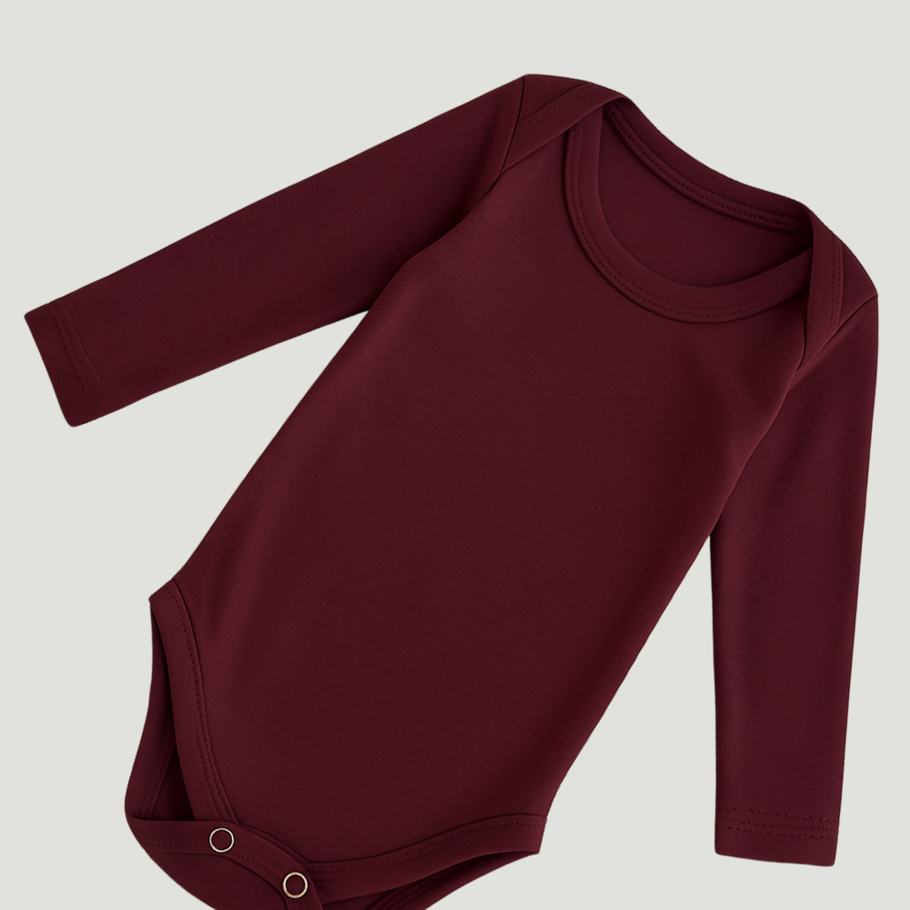 Body Bebê Algodão Bordo Longo