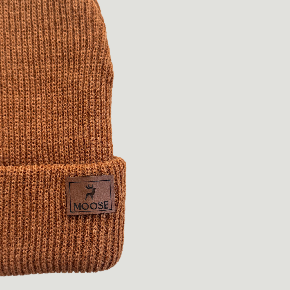 Touca Bebê Confort Tricot Ocre