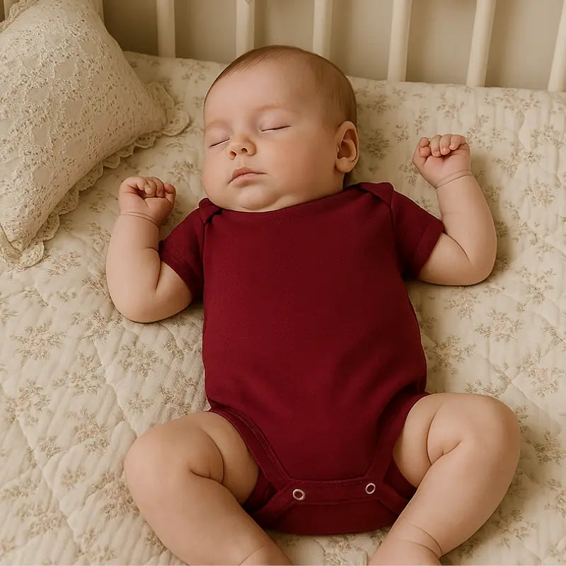 body confortável em algodão para o dia a dia do bebê