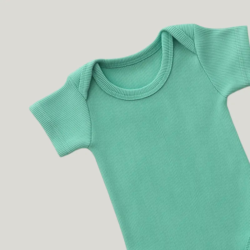 body de algodão leve e fresco para o verão do bebê