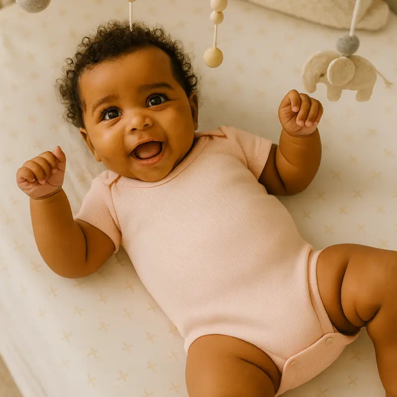 body de verão rosa bebê menina manga curta