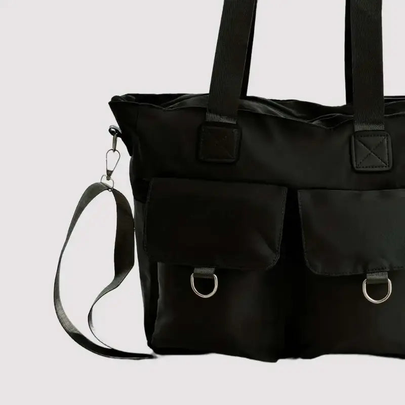 bolsa compacta e prática para passeio com recém-nascido