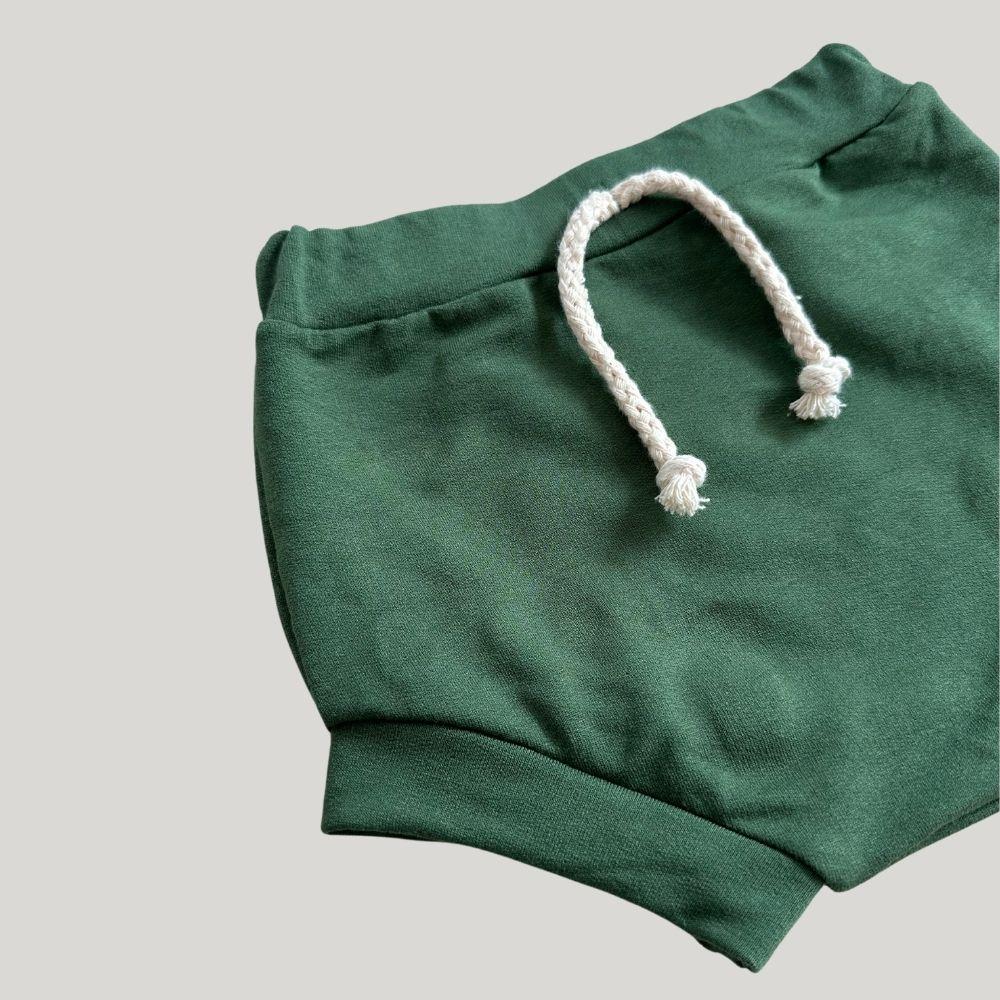 Tapa Fralda Bebê Unissex Moletinho Verde Musgo