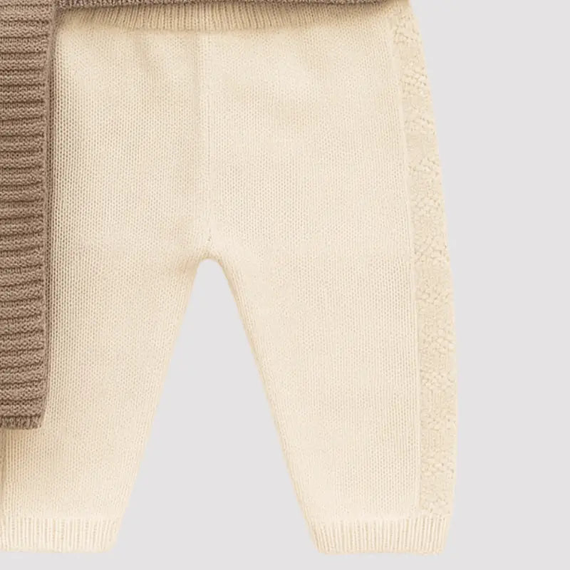 macacão, manta, touca e luvas em tricot para saída de maternidade