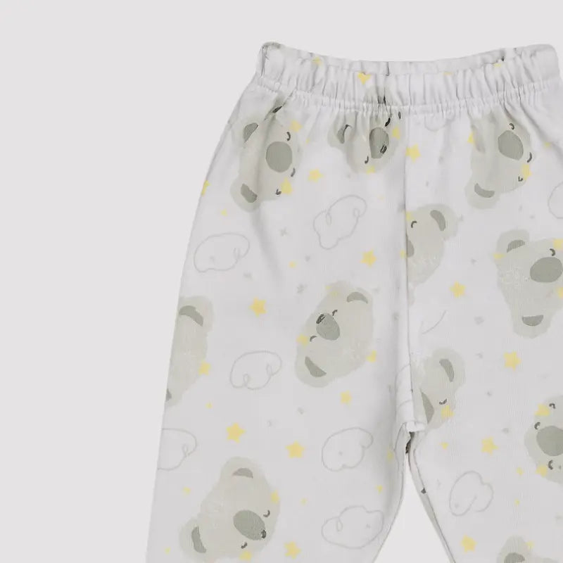 calça confortável em algodão para bebê menino e menina