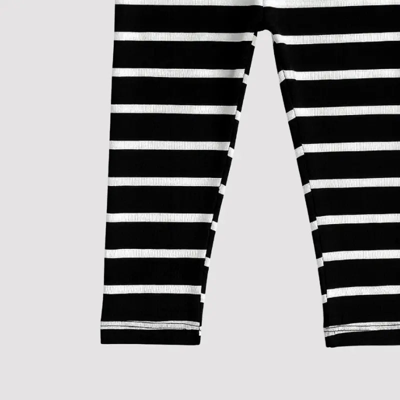 calça listrada black para bebê unissex