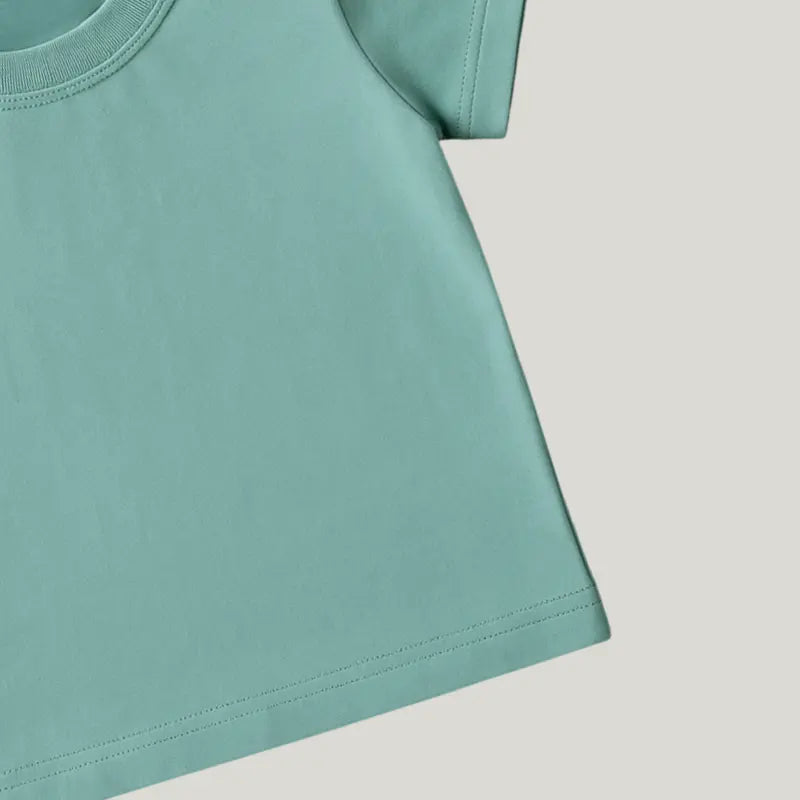 camisa bebê leve e confortável para meia-estação