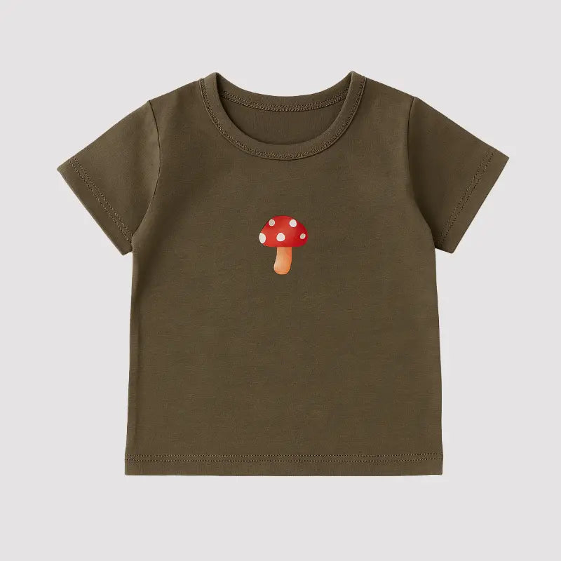 camiseta-bebe-cogumelo-verde-musgo-moose-kids