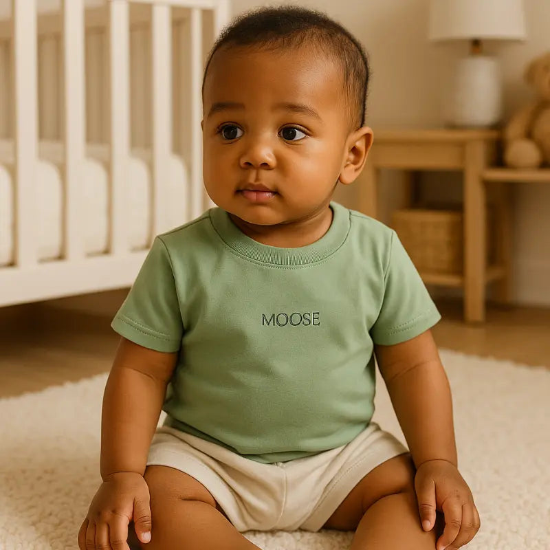 camiseta infantil moose em malha leve e confortável