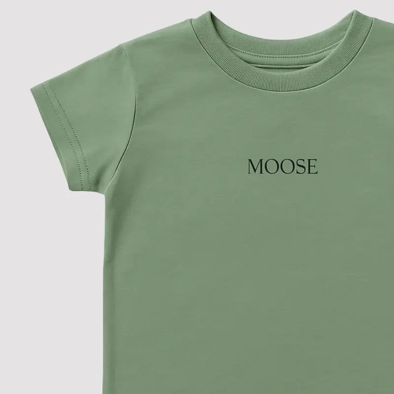 camiseta verde clara para bebê menino ou menina