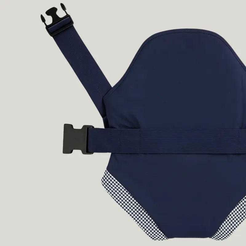 canguru confortável azul marinho para passeios com bebê