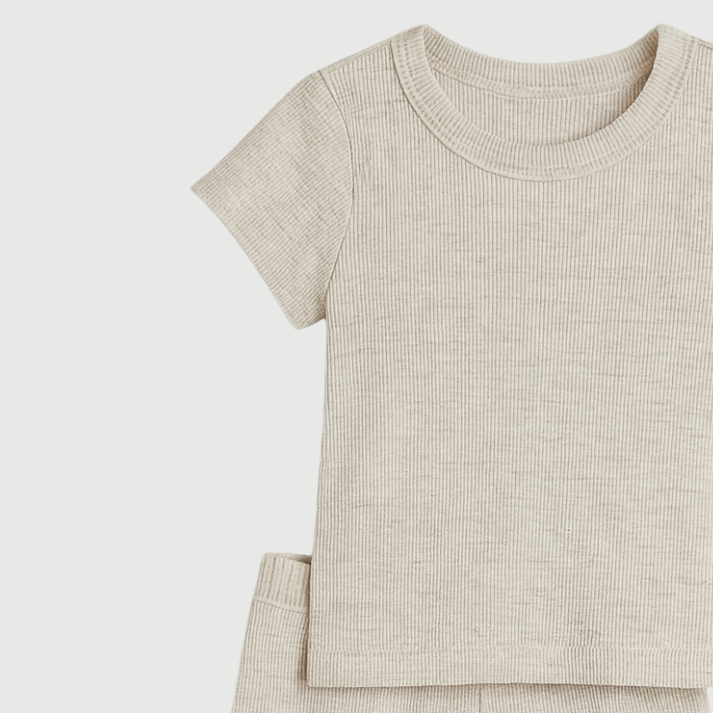 Conjunto Bebê Canelado Fresh Mescla