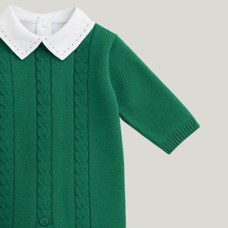 conjunto 5 peças de tricot para recém-nascido