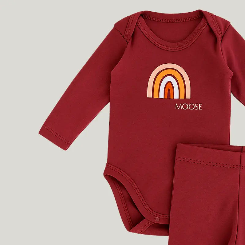 conjunto bebê sustentável para meia-estação
