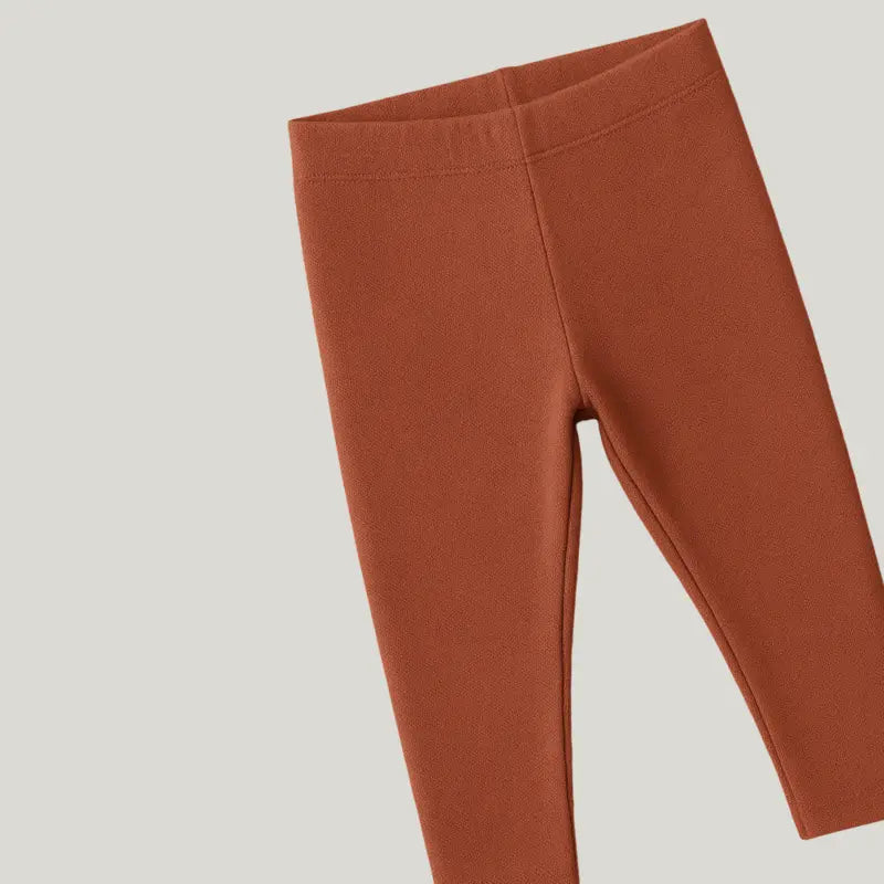 conjunto bebê terracota quentinho para dias frios