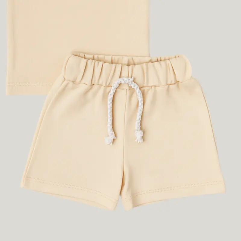 conjunto verão bebê em malha leve e respirável