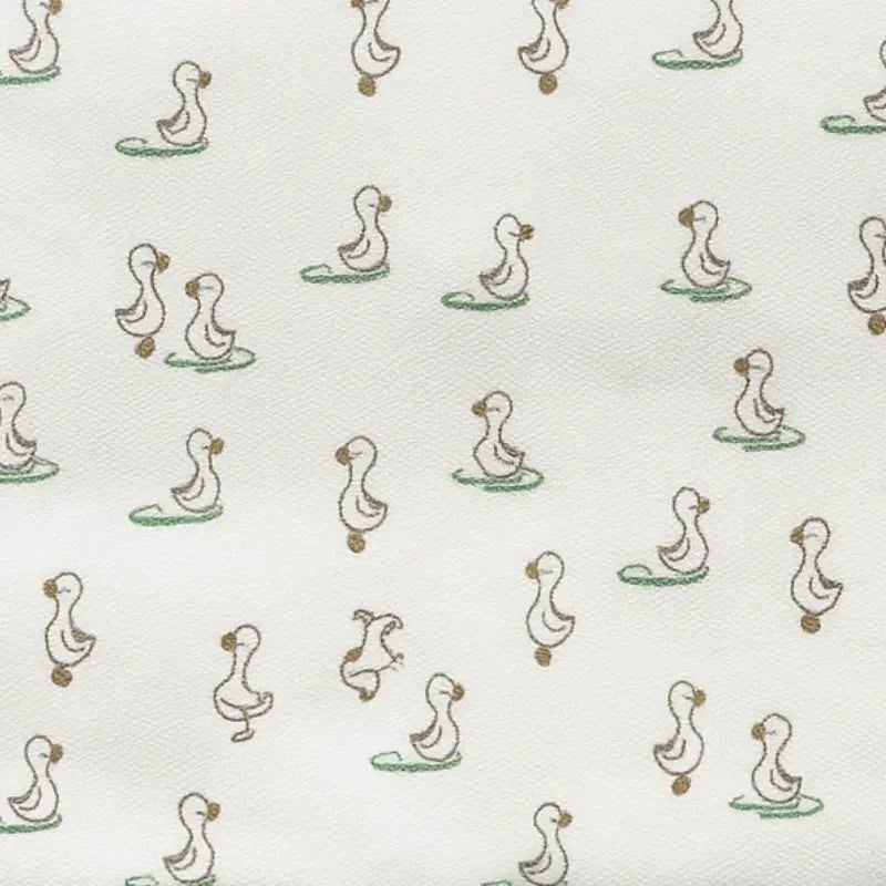 cueiro macio para enrolar bebê com estampa de pato