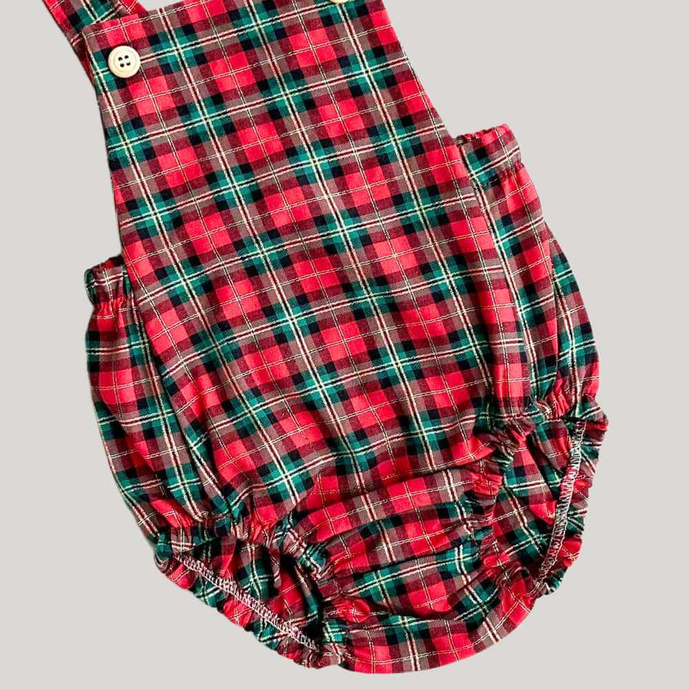 Romper Bebê Junina Vintage