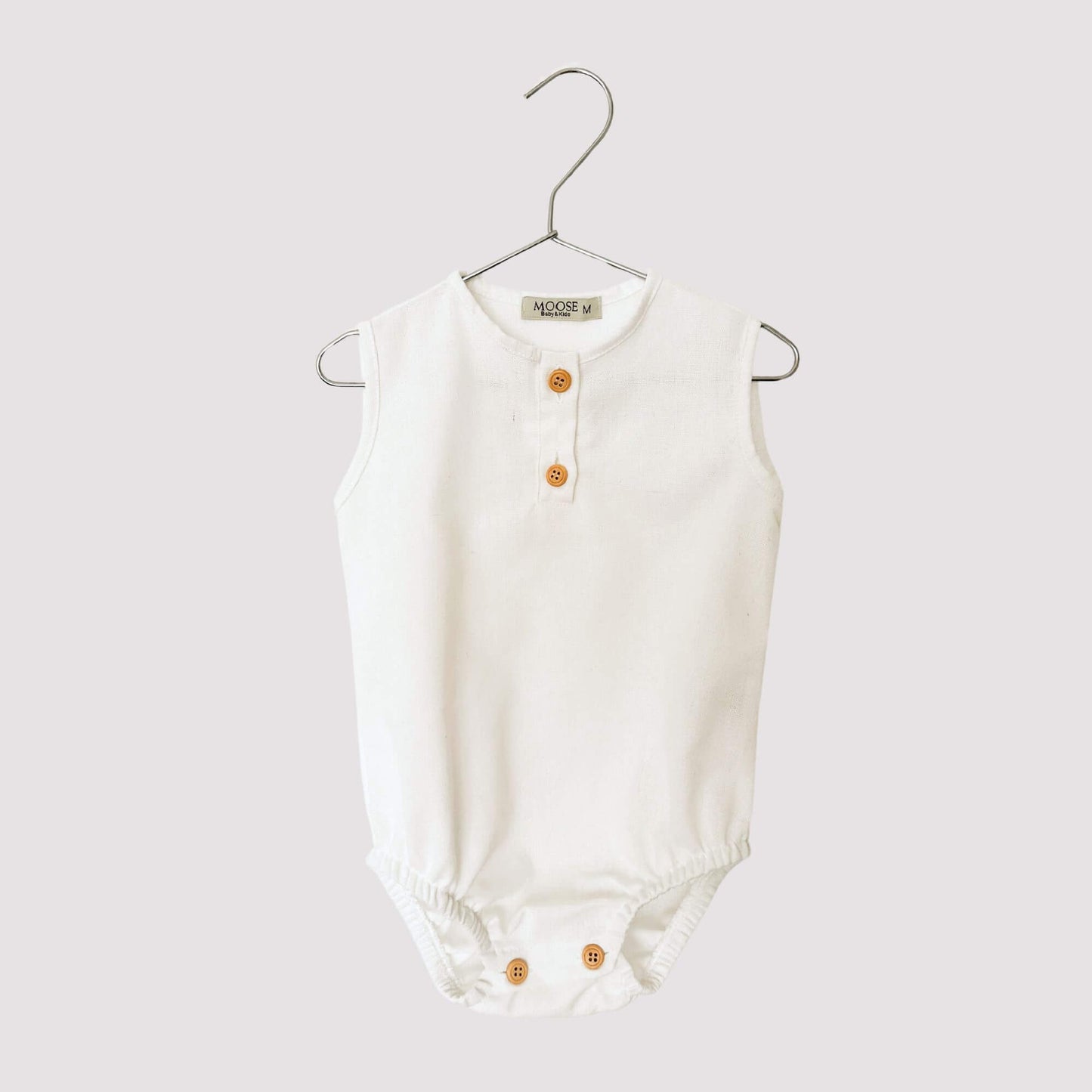 Body Bebê Regata Alphie Off White