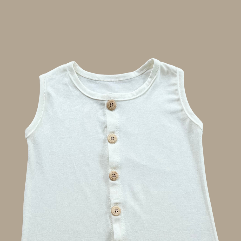 Macacão Bebê Confort Off White