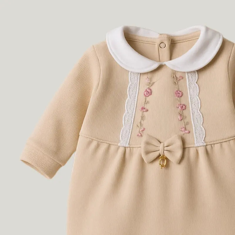 enxoval elegante e romântico para bebê menina