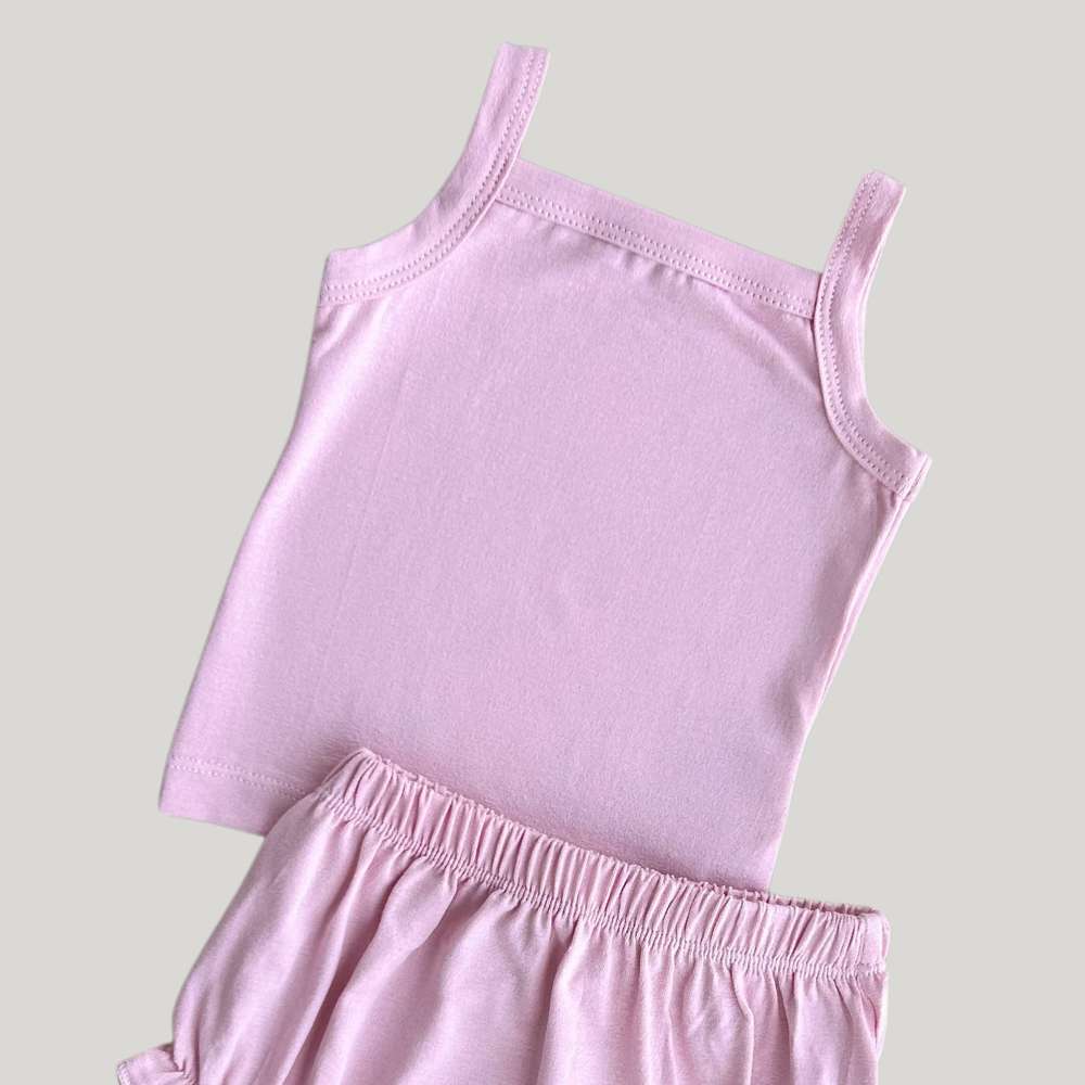 Conjunto bebê Linen Rose