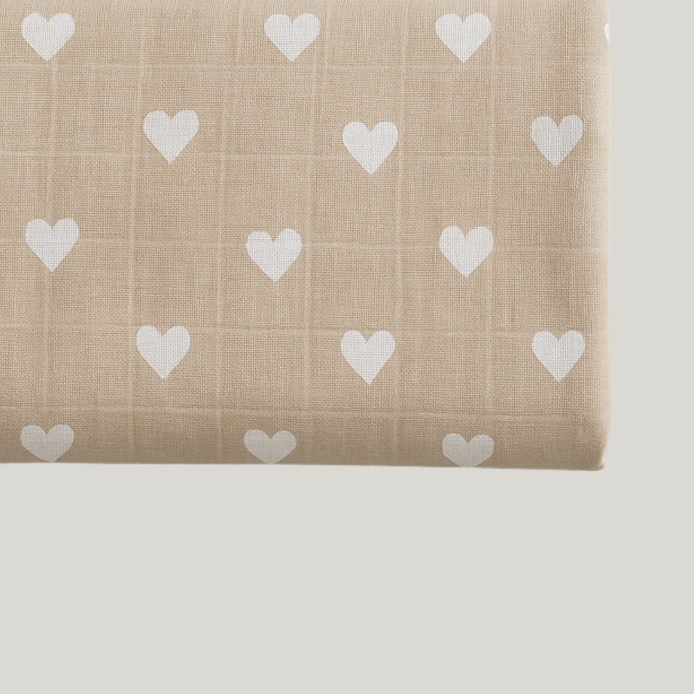 Swaddle Bebê Algodão Amour Bege
