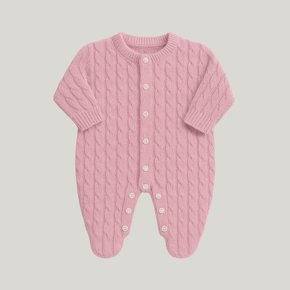 Kit Saída Maternidade Menina Tricot 2 Peças Lawrence Rose