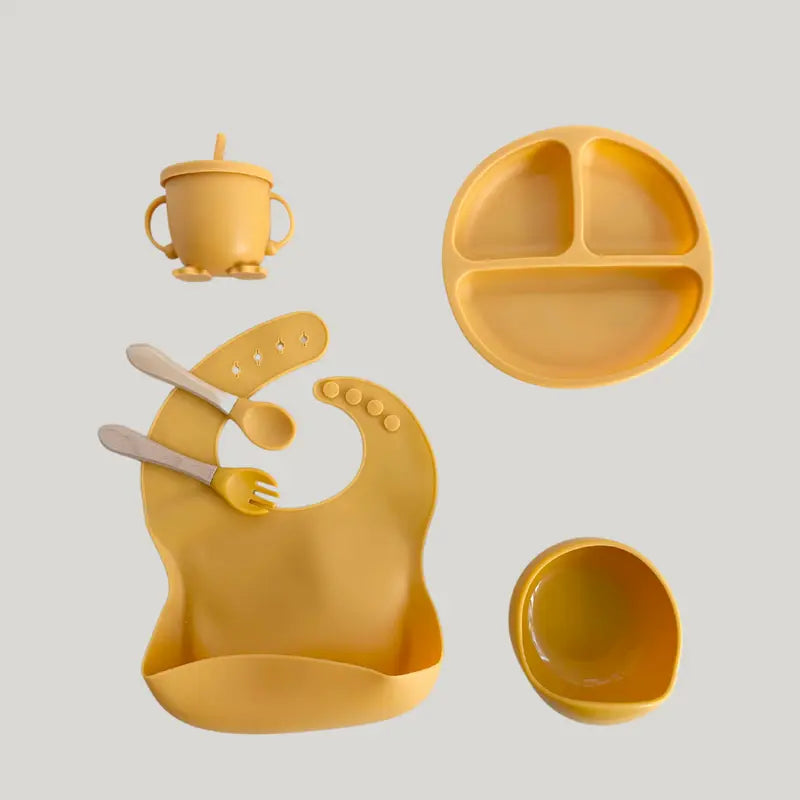 kit-alimentacao-bebe-silicone-mostarda-moose-kids
