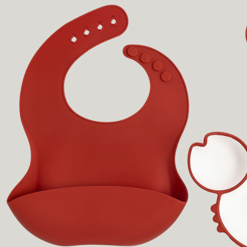 Kit Hora do papa em Silicone Carangueijo Terracota