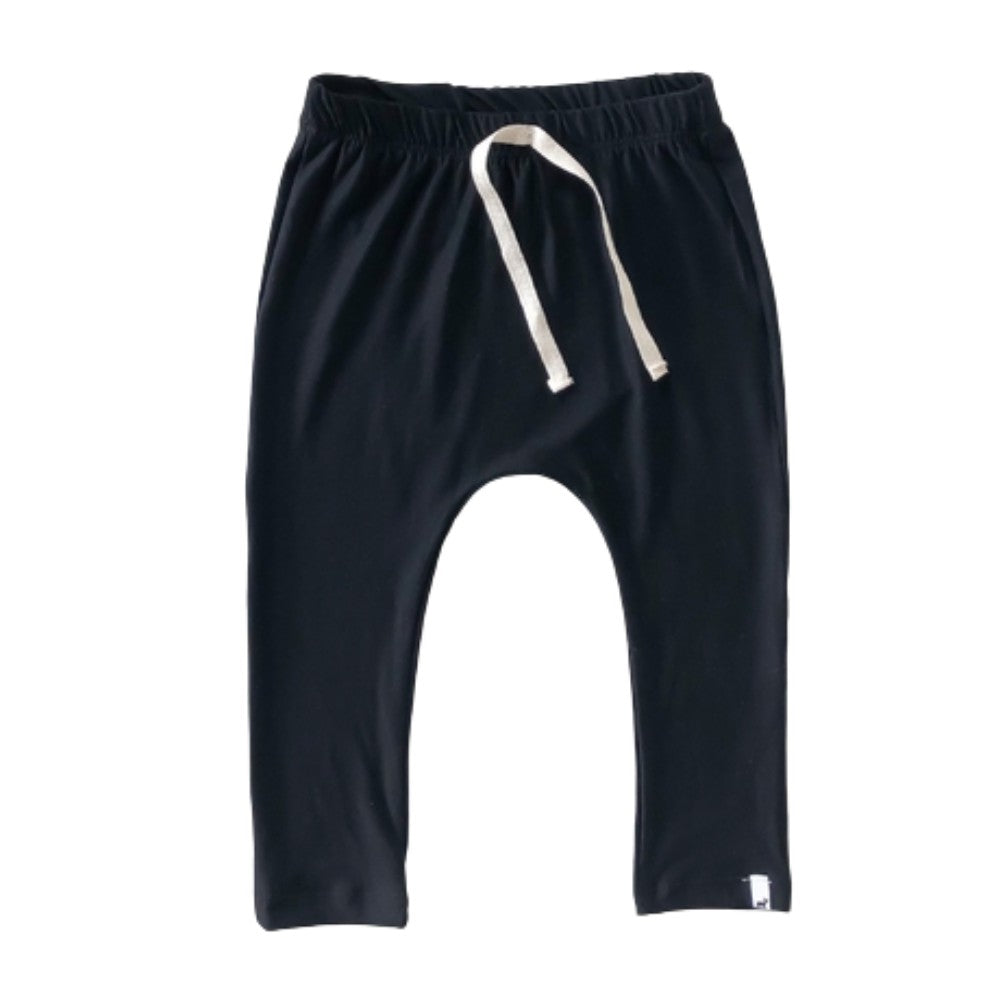 Calça Bebê Unissex Moletinho Black