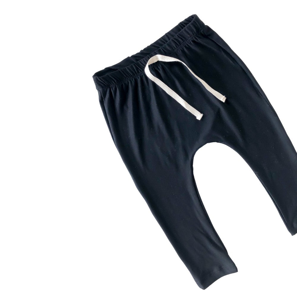 Calça Bebê Unissex Moletinho Black