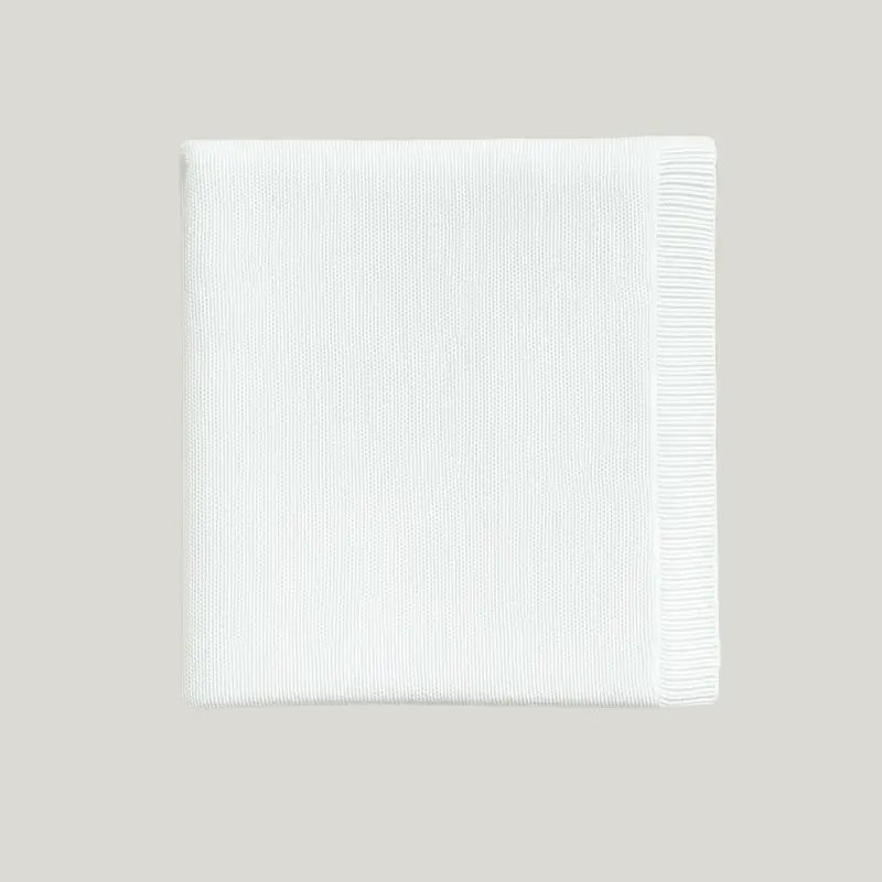 kit tricot branco para batizado ou primeiras fotos da bebê