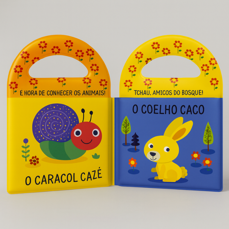 Brinquedo de Banho Anti Stress Animais do Bosque