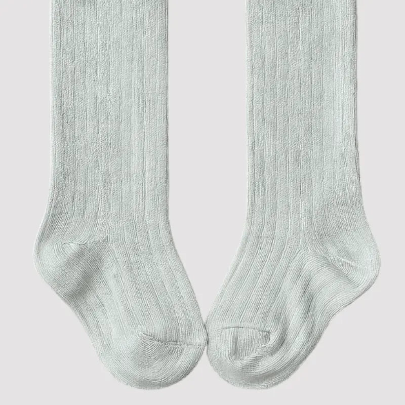 meia bebê 3/4 cinza elegante para ocasiões especiais