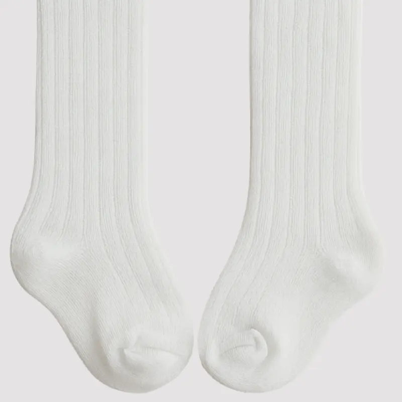 meia bebê branca elegante para ocasiões especiais