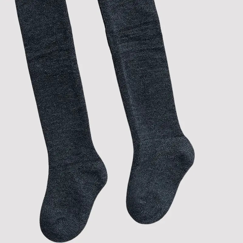 meia calça grossa bebê confortável para dias frios