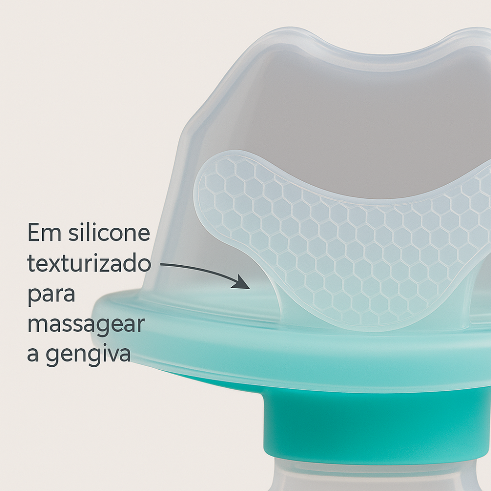 mordedor seguro livre de BPA para aliviar dentição