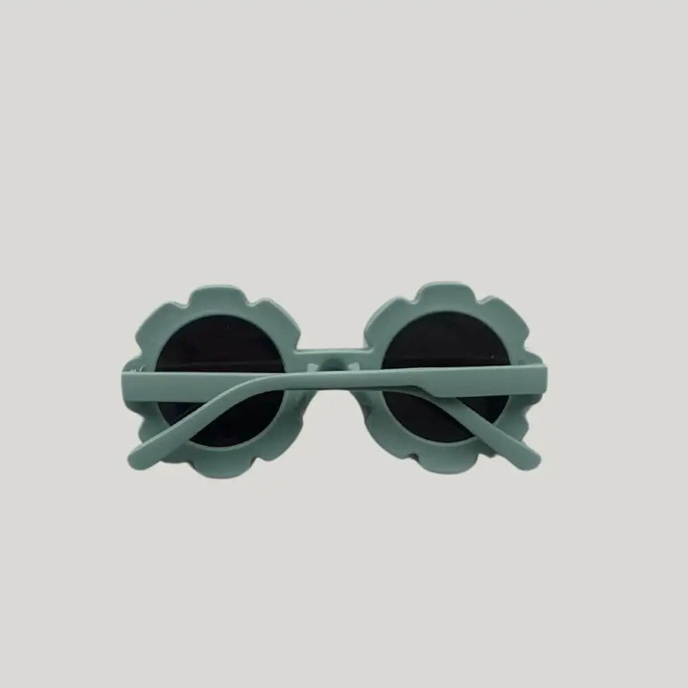 óculos bebê estilo vintage com armação verde menta