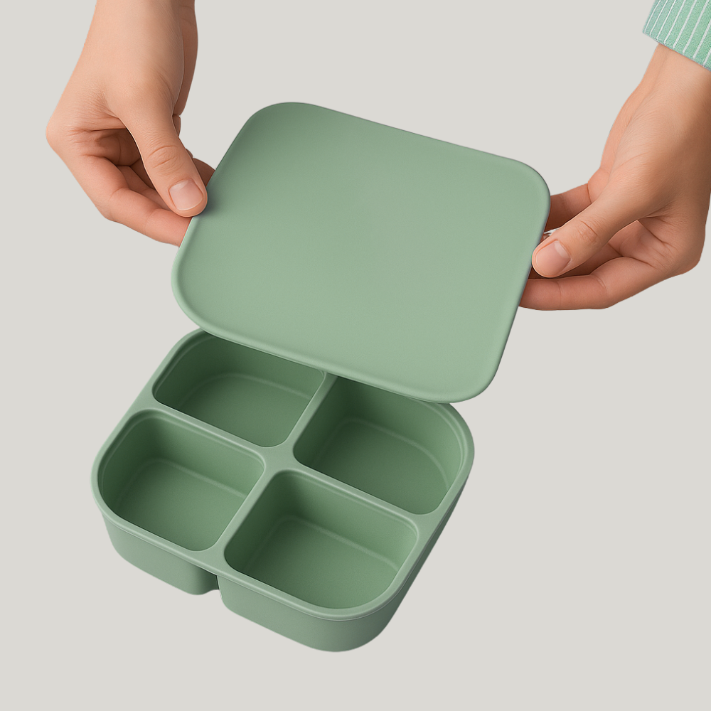 porta-papinha-silicone-tampa-4-divisorias-verde-moose-kids