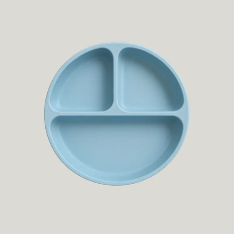 prato-introducao-alimentar-silicone-com-divisoria-azul-bebe-moose-kids