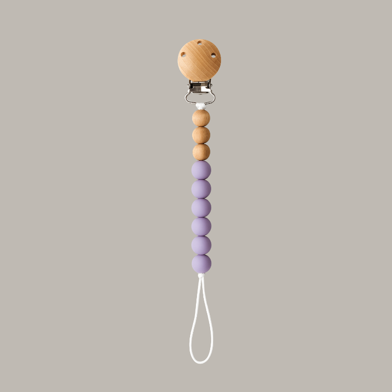 Prendedor De Chupeta Vintage Lavanda