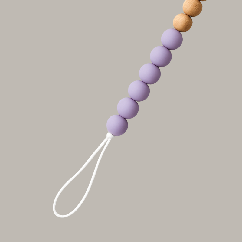 Prendedor De Chupeta Vintage Lavanda
