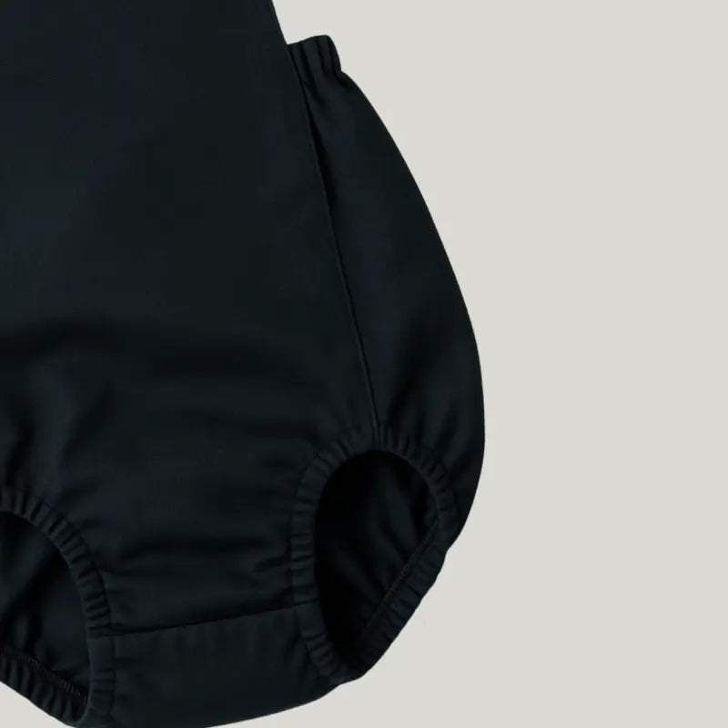 Romper Bebê Tradicional Linho Black